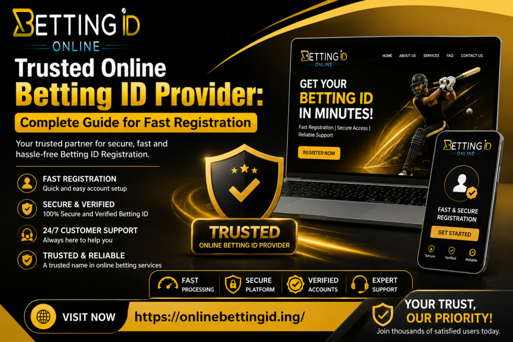 Trusted Online Betting ID Provider | Fast Registration Guide 2026