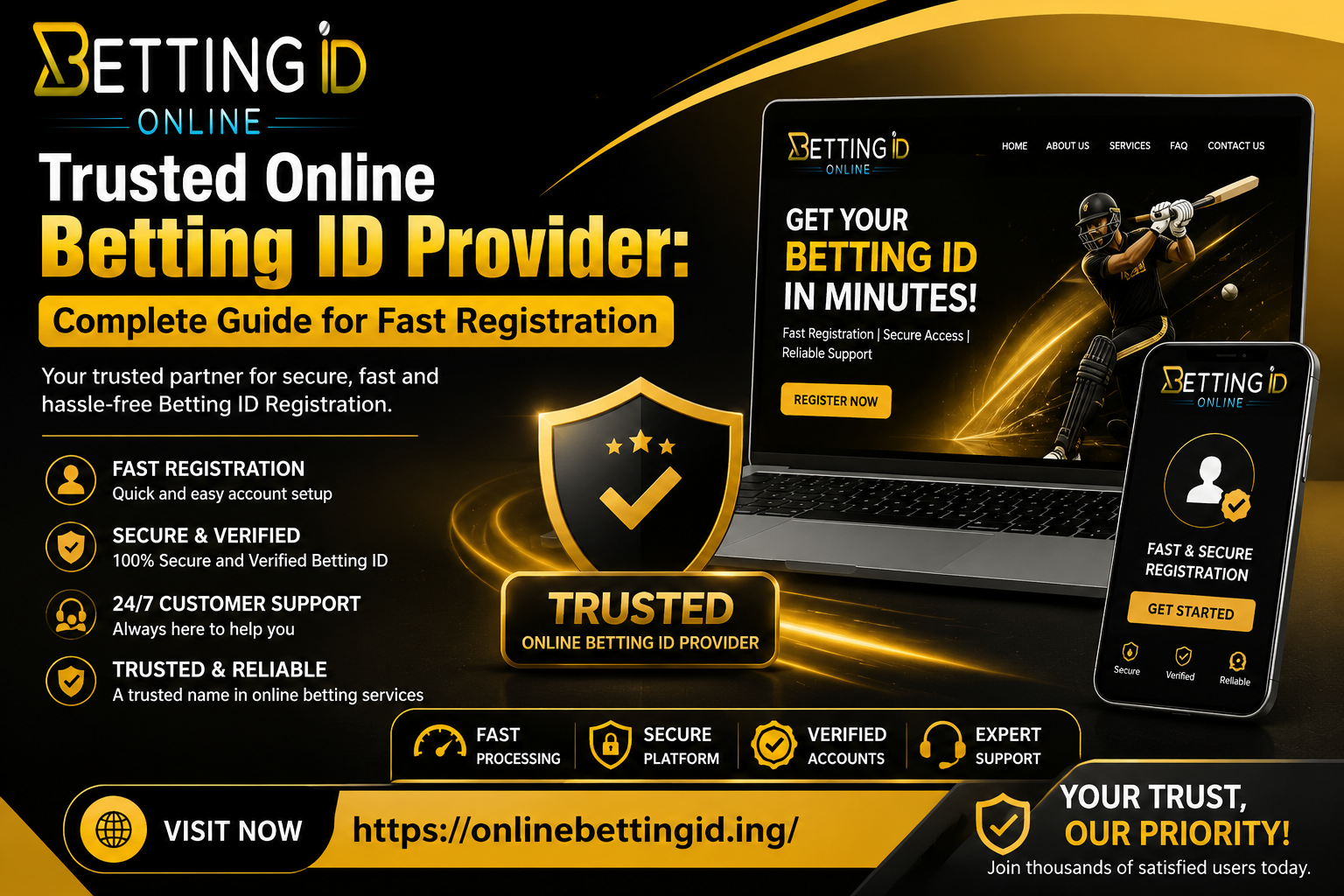 Trusted Online Betting ID Provider | Fast Registration Guide 2026