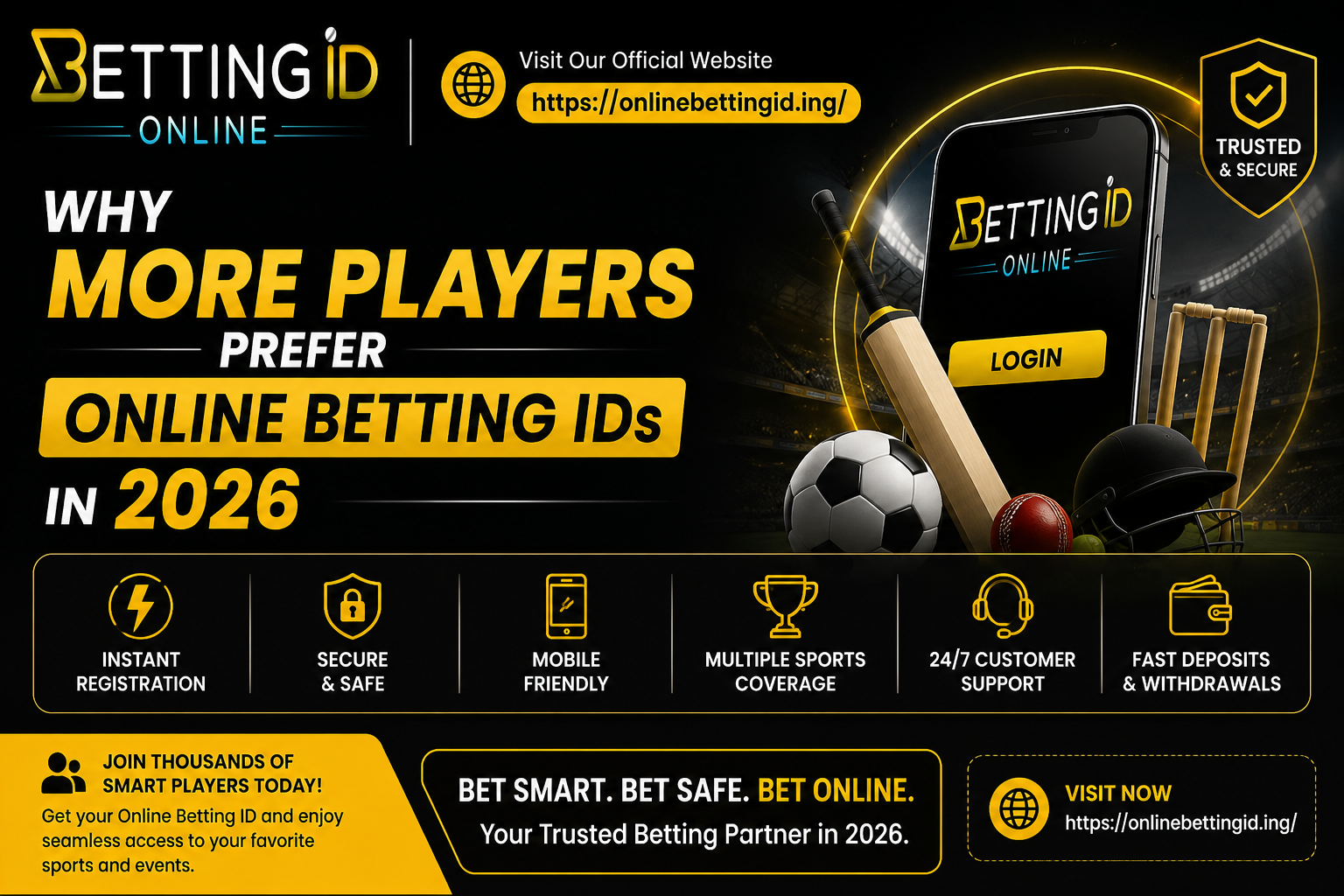 Why More Players Prefer Online Betting IDs in 2026 | Betting ID