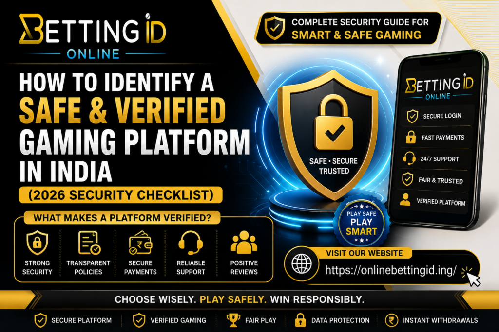 Verified Gaming Platform in India (2026) | Security Checklist