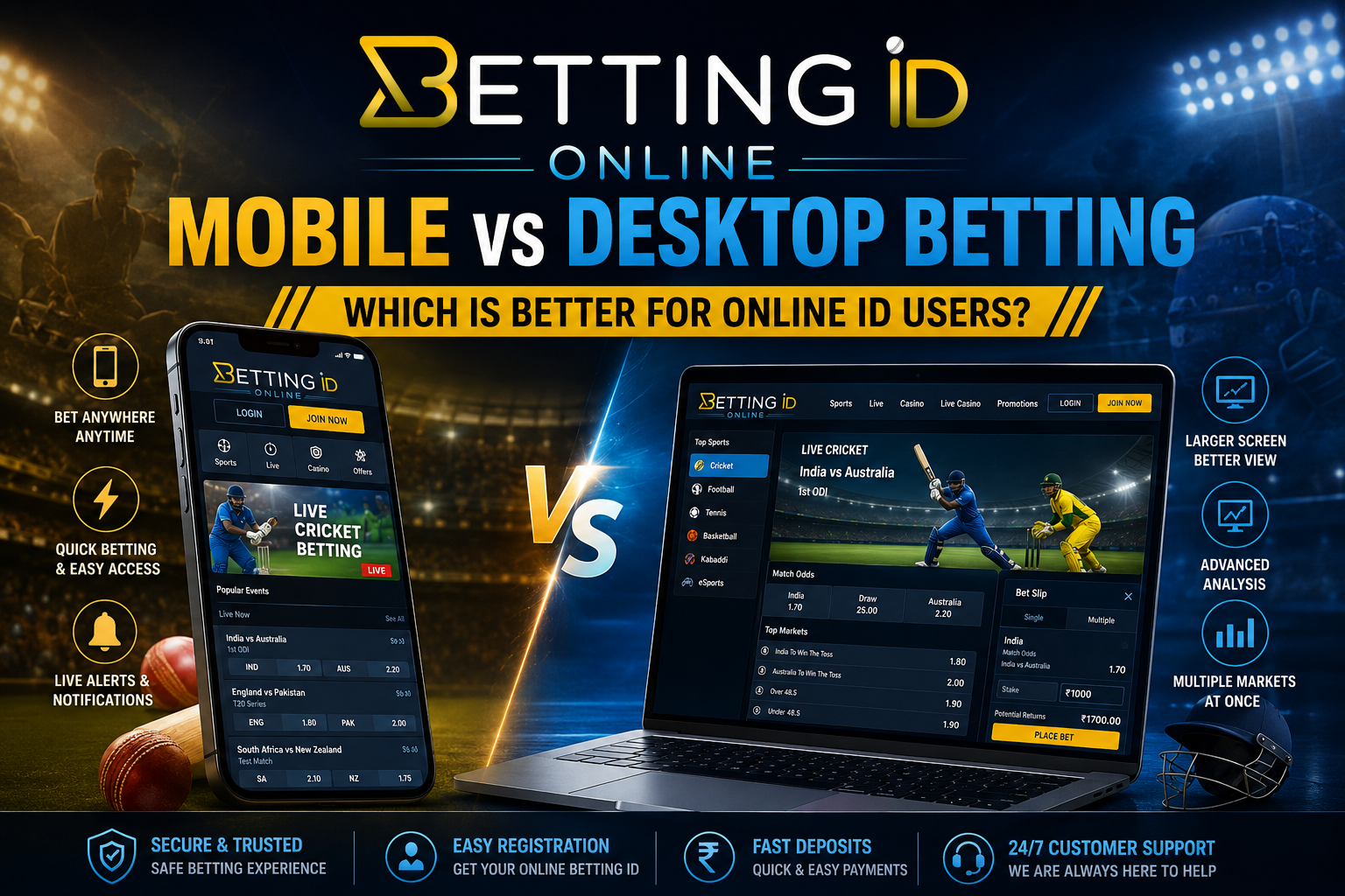 Mobile vs. Desktop Betting