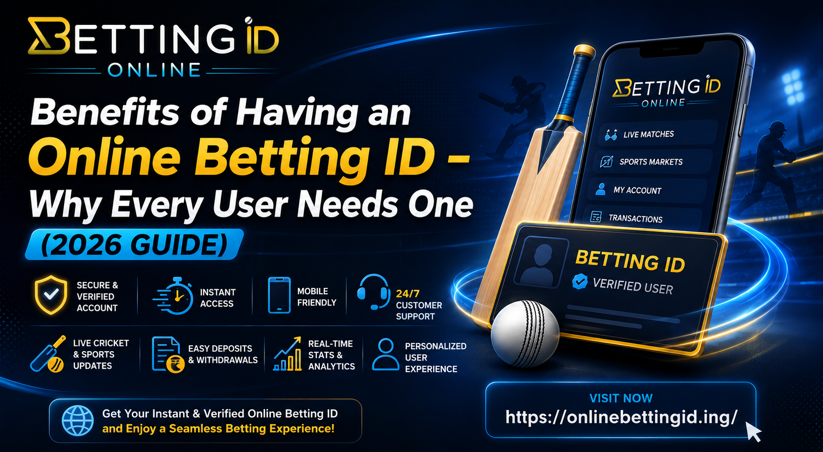 Benefits of Having an Online Betting ID – Complete 2026 Guide
