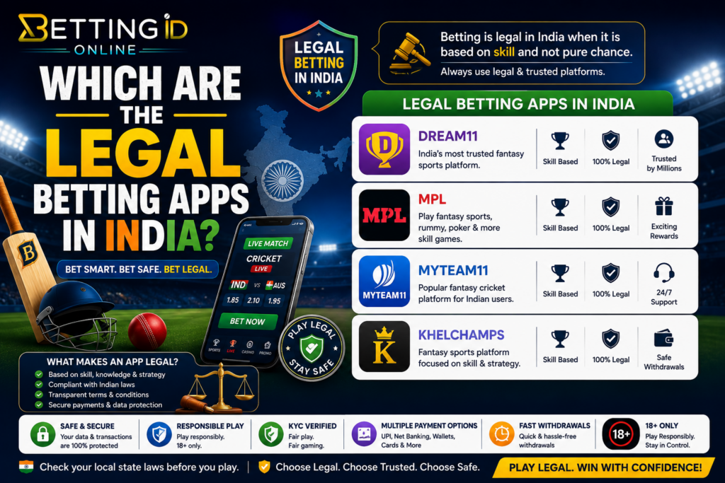 Legal Betting Apps (2026): Safe & Licensed Platform Guide